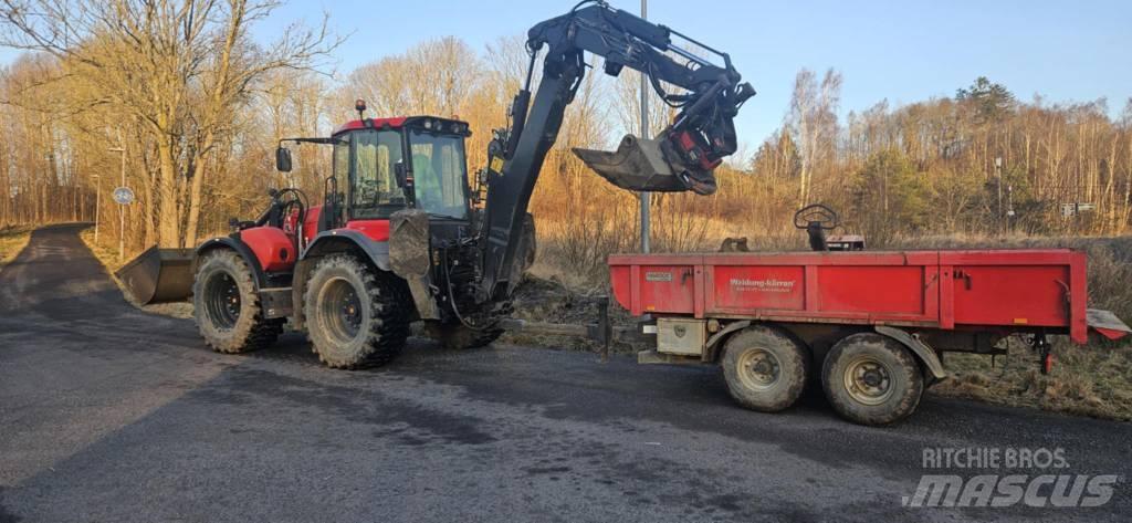 Huddig 1260 C Grävmaskiner med frontskopa
