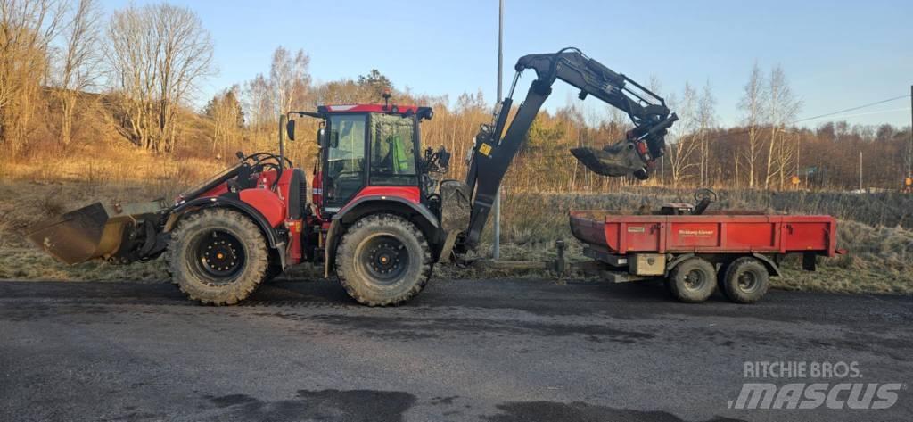 Huddig 1260 C Grävmaskiner med frontskopa