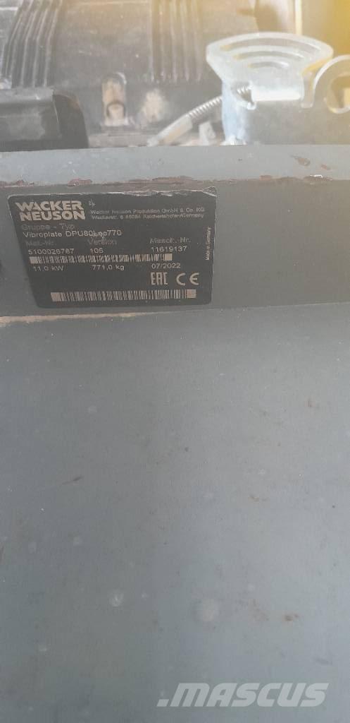 Wacker Neuson DPU 80 Markvibratorer