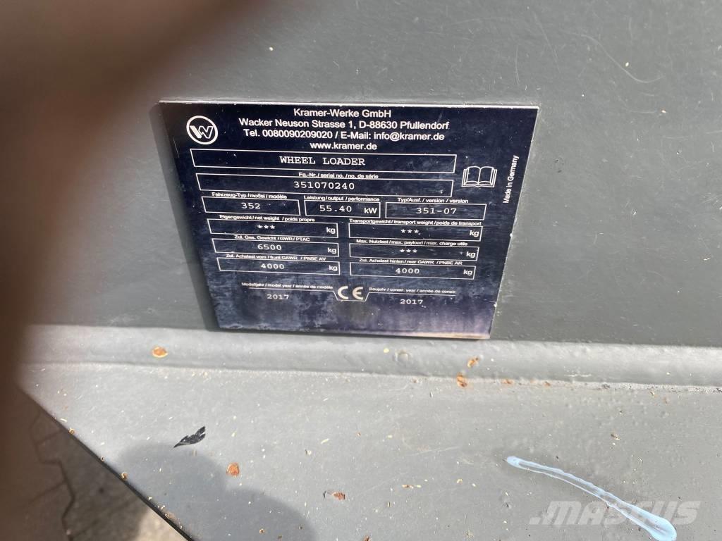 Kramer 8085 T Hjullastare