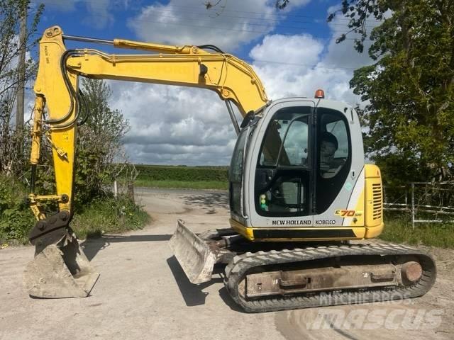 New Holland E 70 SR Midigrävmaskiner 7t - 12t