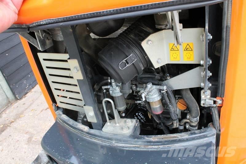 Hitachi ZX 26 U Minigrävare < 7t