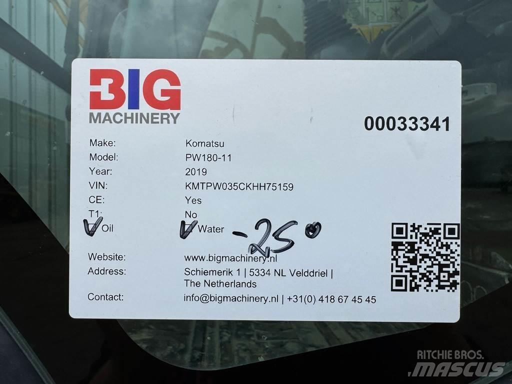 Komatsu PW180-11 Hjulgrävare