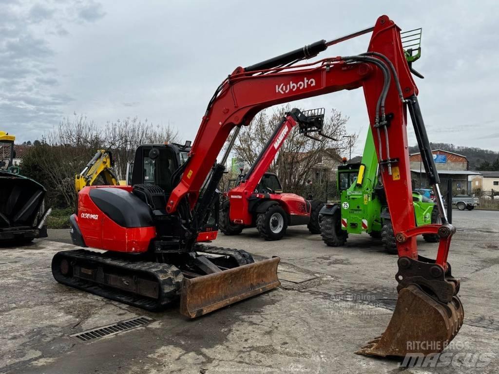 Kubota KX 080-4 Midigrävmaskiner 7t - 12t