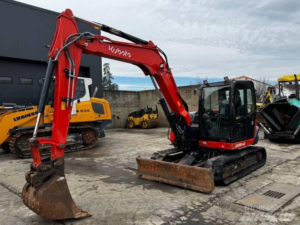 Kubota KX 080-4 Midigrävmaskiner 7t - 12t