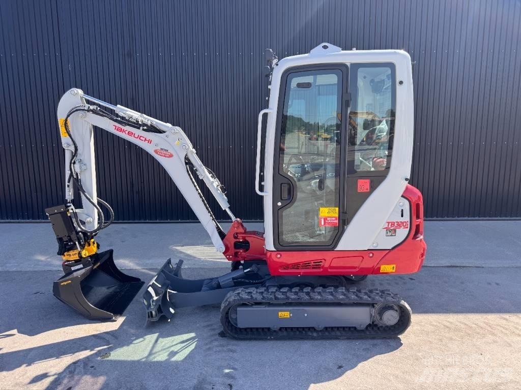 Takeuchi TB 320 Minigrävare < 7t