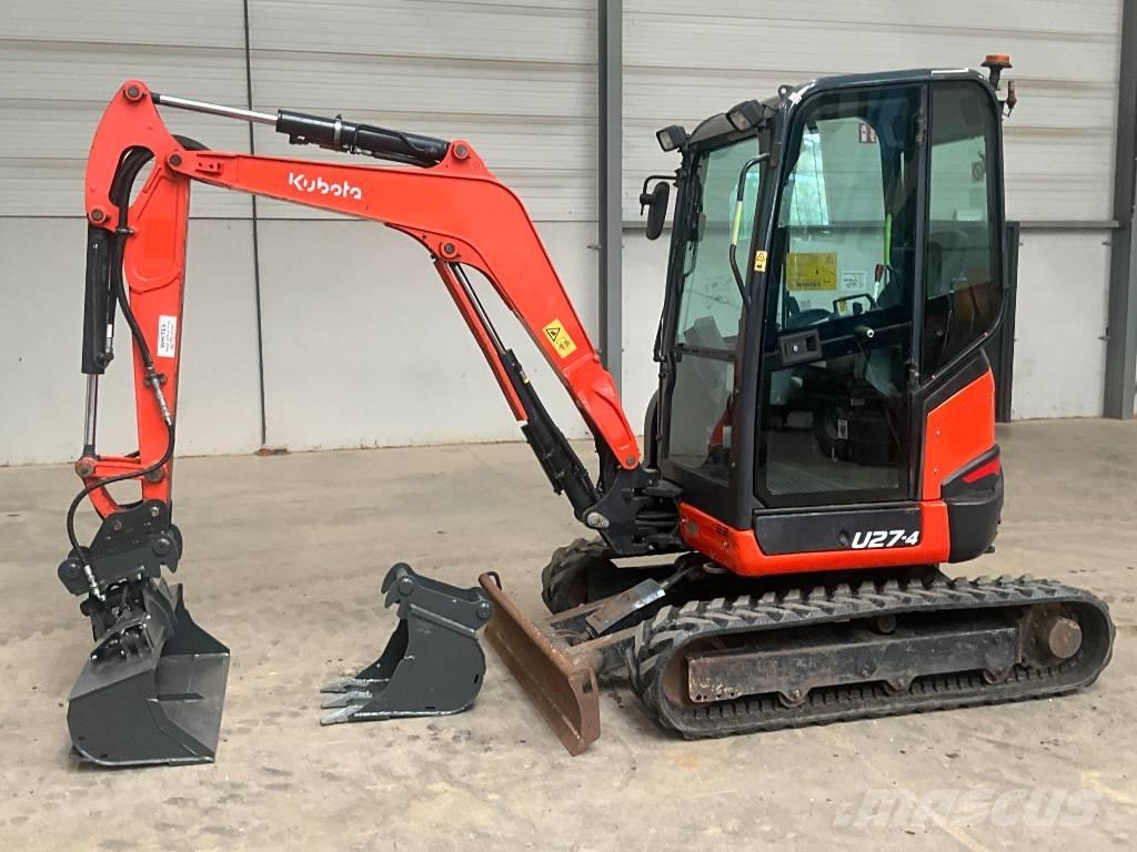 Kubota U 27-4 Minigrävare < 7t