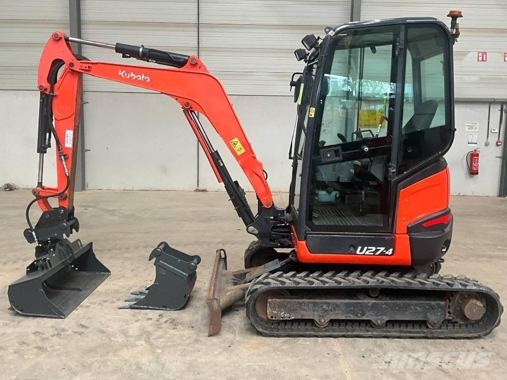 Kubota U 27-4 Minigrävare < 7t