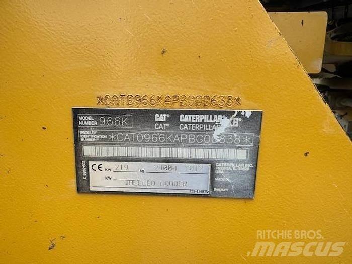 CAT 966K Hjullastare