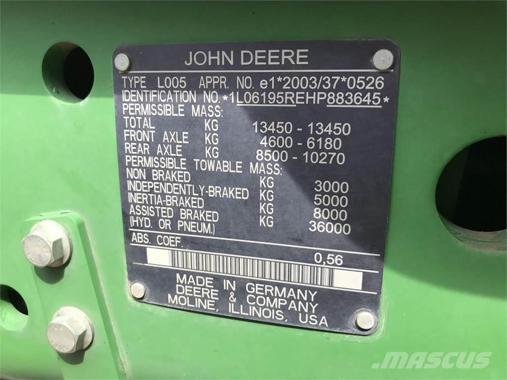 John Deere 6195R Traktorer