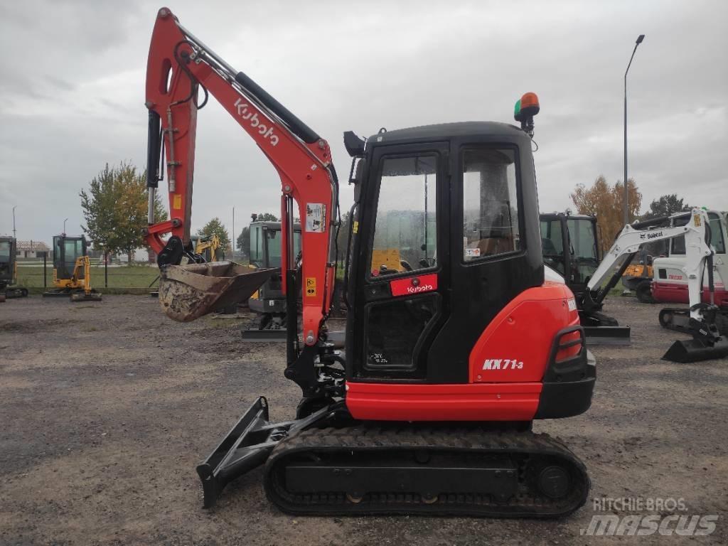 Kubota KX 71-3 Minigrävare < 7t