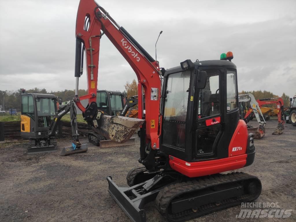 Kubota KX 71-3 Minigrävare < 7t