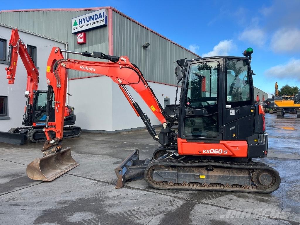 Kubota KX 060-5 Minigrävare < 7t