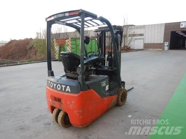 Toyota 8FBEK16T Elmotviktstruckar