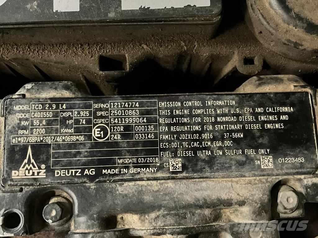 Yanmar B 75 W Hjulgrävare