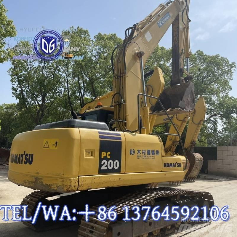 Komatsu PC 200-7 Bandgrävare