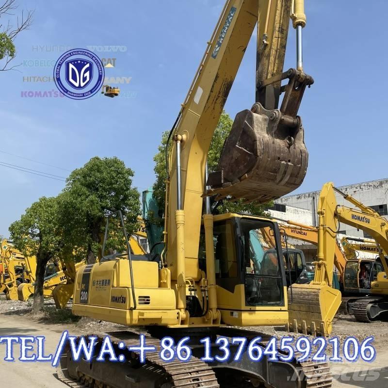 Komatsu PC 200-7 Bandgrävare