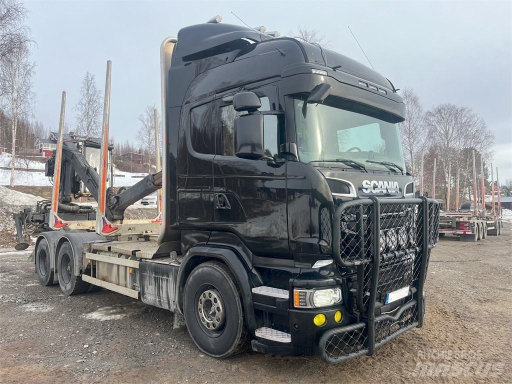 Scania R 580 Timmerbilar