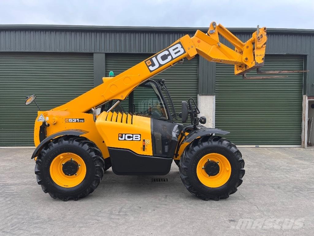 JCB 531-70 Agri Redskapsbärare för lantbruk