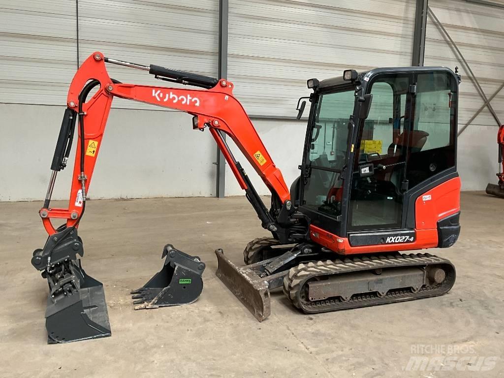 Kubota KX 027-4 Minigrävare < 7t