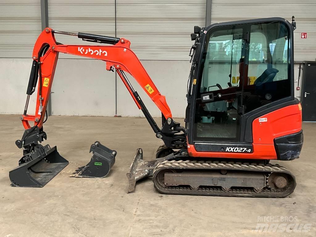 Kubota KX 027-4 Minigrävare < 7t