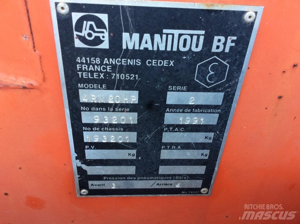 Manitou 4 RM 20 HP Växellåda