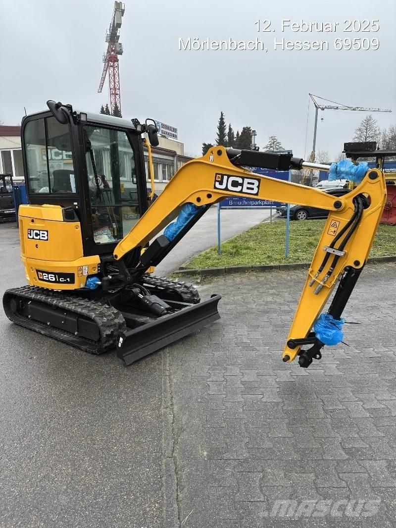 JCB 26C-1 Minigrävare < 7t