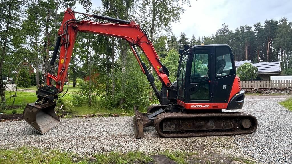 Kubota KX 080-4 CX Midigrävmaskiner 7t - 12t