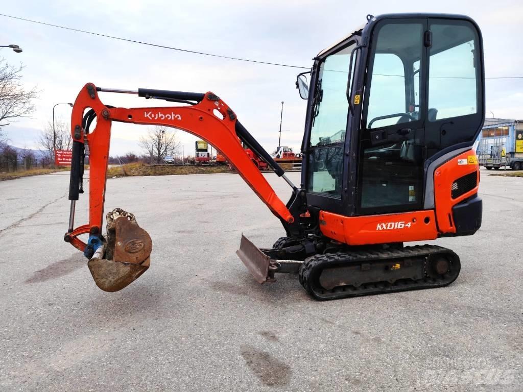 Kubota KX 016-4 Minigrävare < 7t