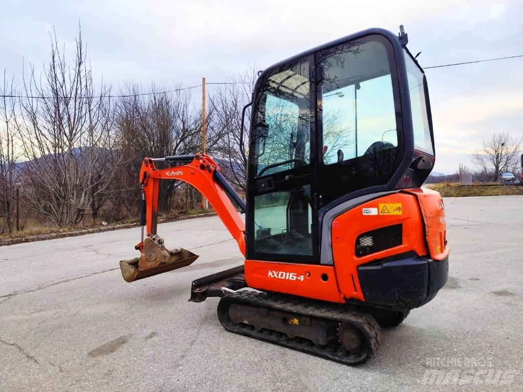 Kubota KX 016-4 Minigrävare < 7t