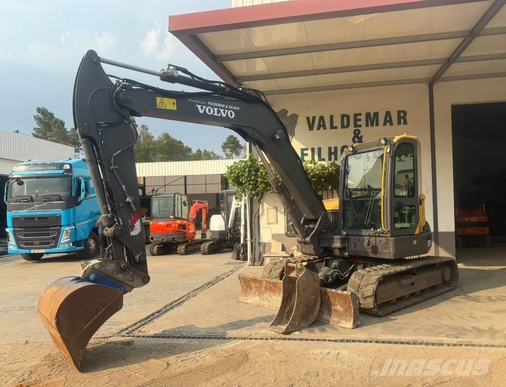 Volvo ECR 88 D Midigrävmaskiner 7t - 12t