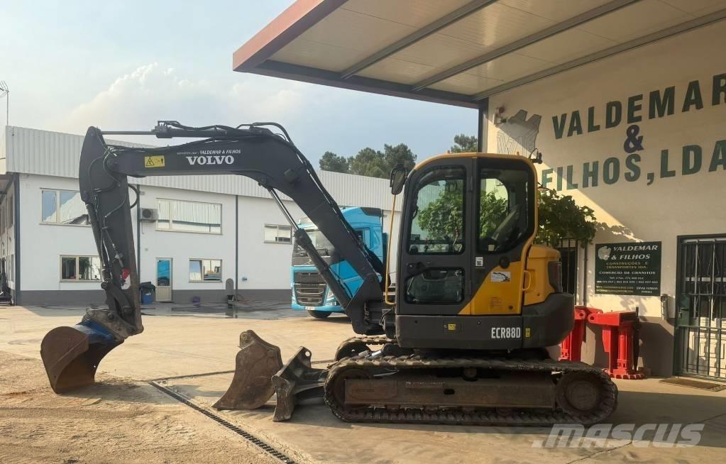 Volvo ECR 88 D Midigrävmaskiner 7t - 12t
