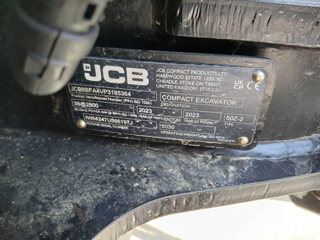 JCB 50 Z-2 Minigrävare < 7t