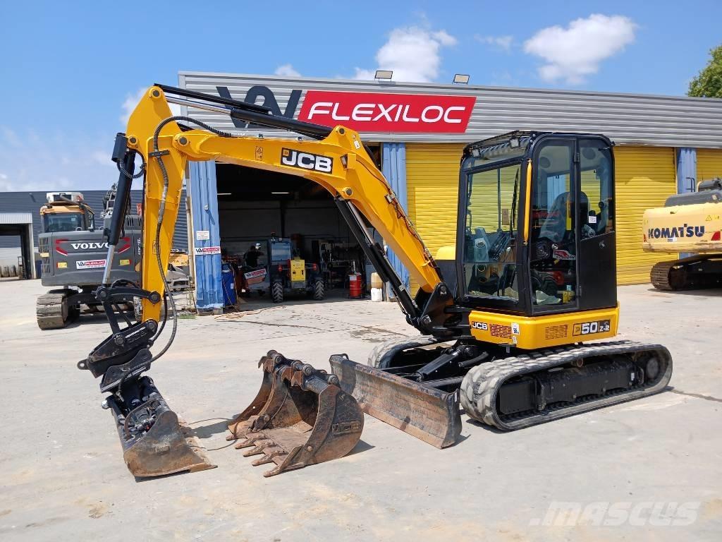 JCB 50 Z-2 Minigrävare < 7t