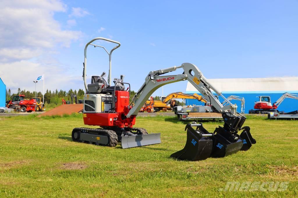 Takeuchi TB210R Minigrävare < 7t