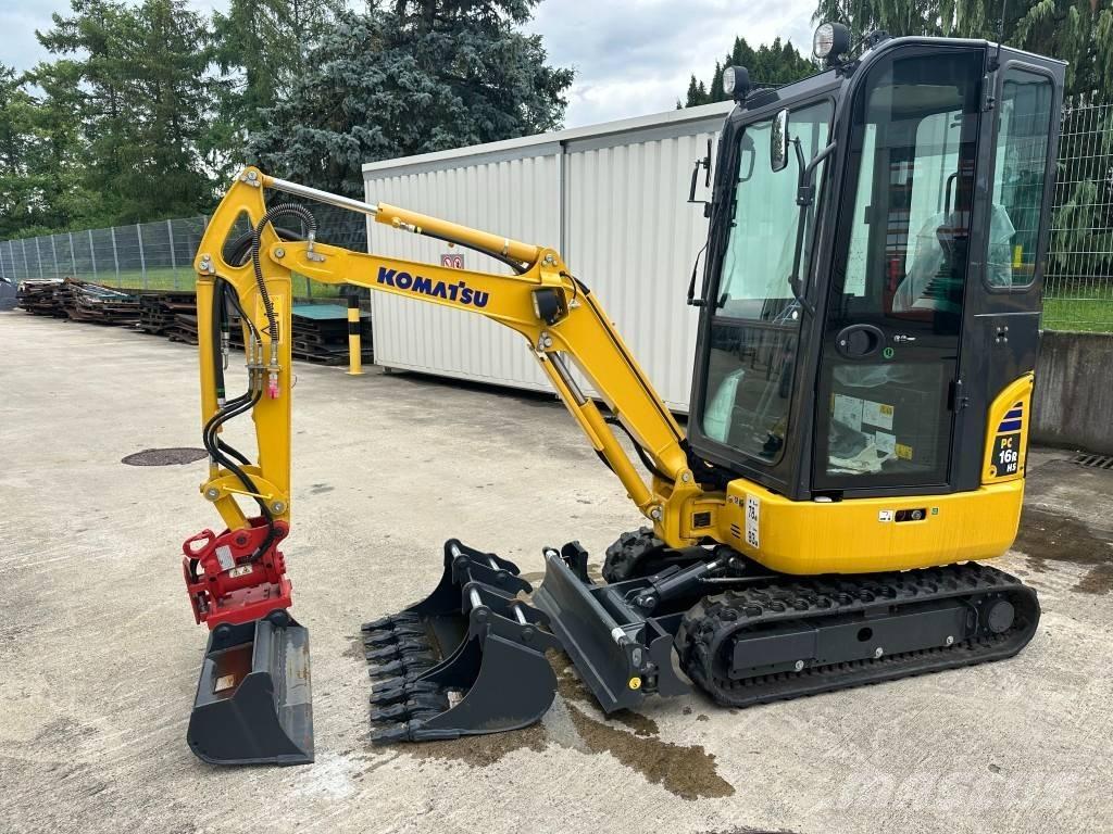 Komatsu PC 16 R-3HS Minigrävare < 7t
