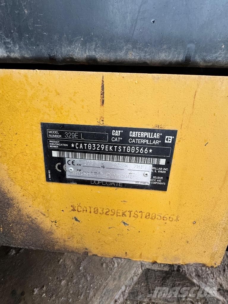 CAT 329 EL Bandgrävare