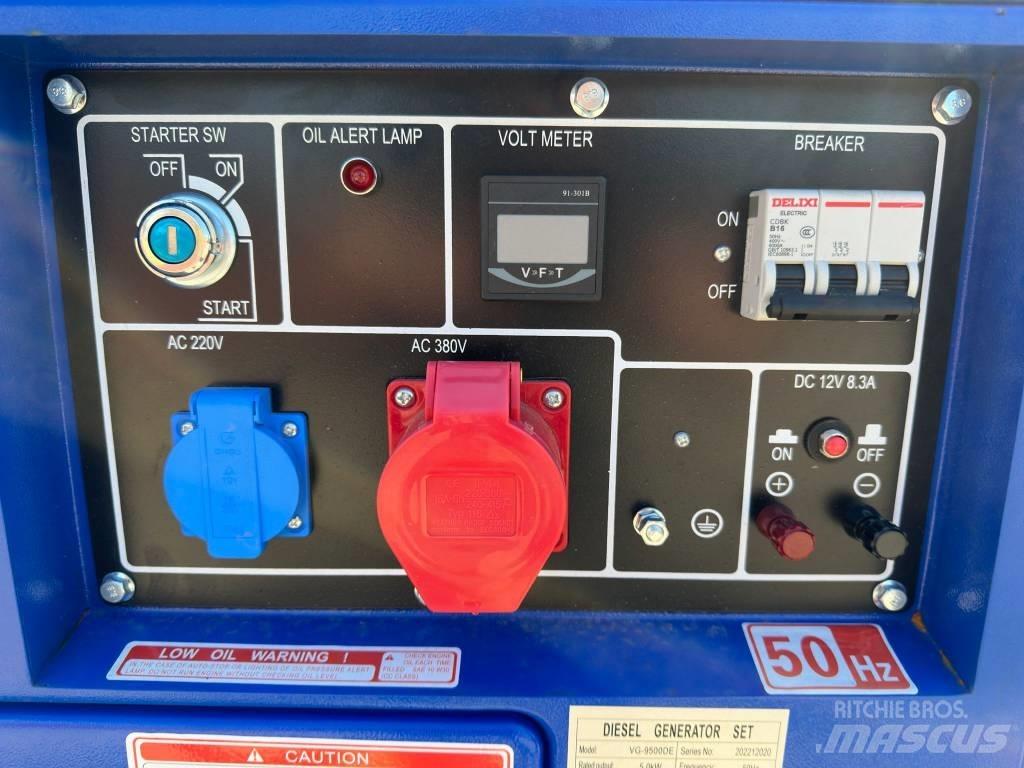 Voltz VG-9500DE NEW Dieselgeneratorer