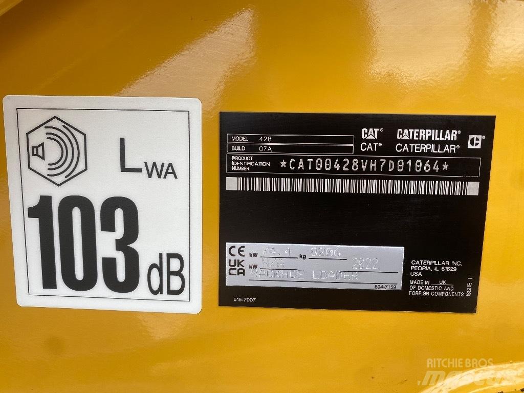 CAT 428 Grävlastare
