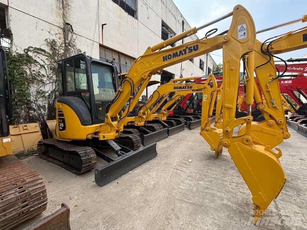 Komatsu PC35MR Minigrävare < 7t