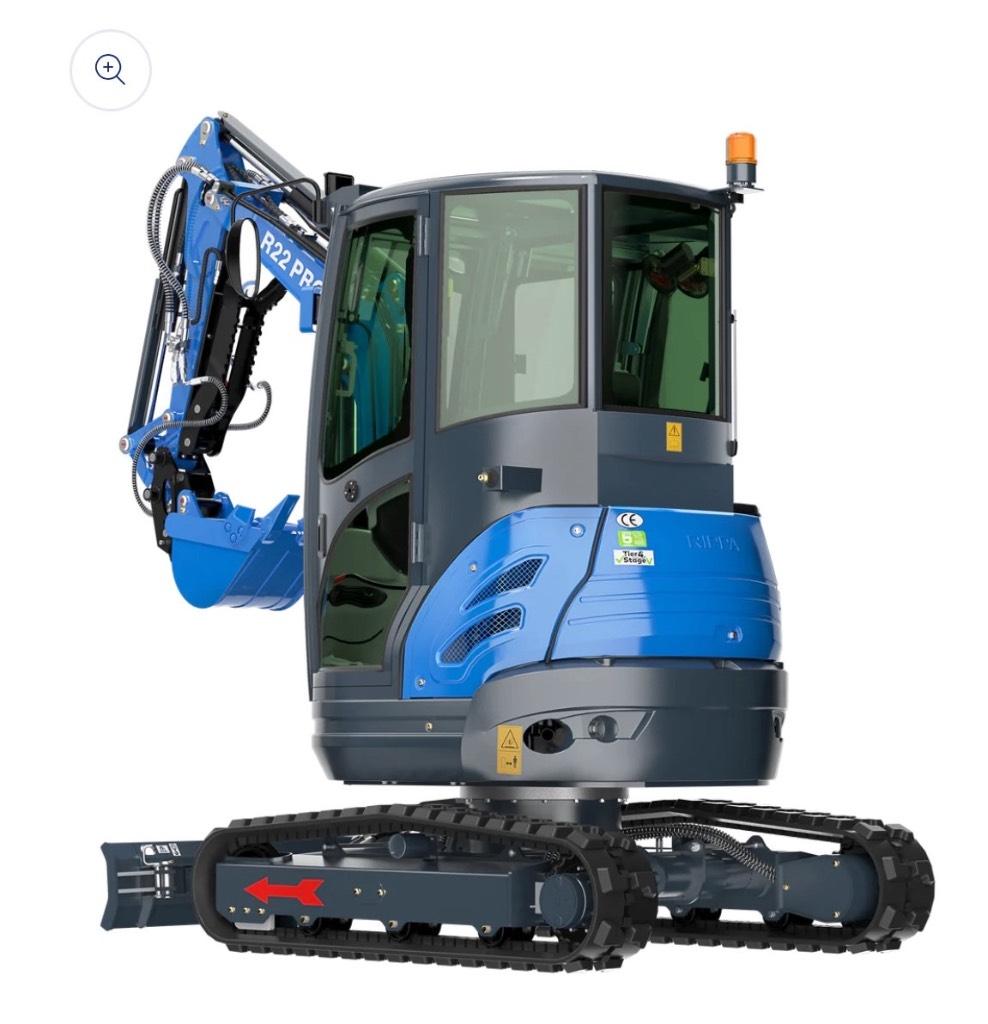 Rippa R22 PRO Minigrävare < 7t