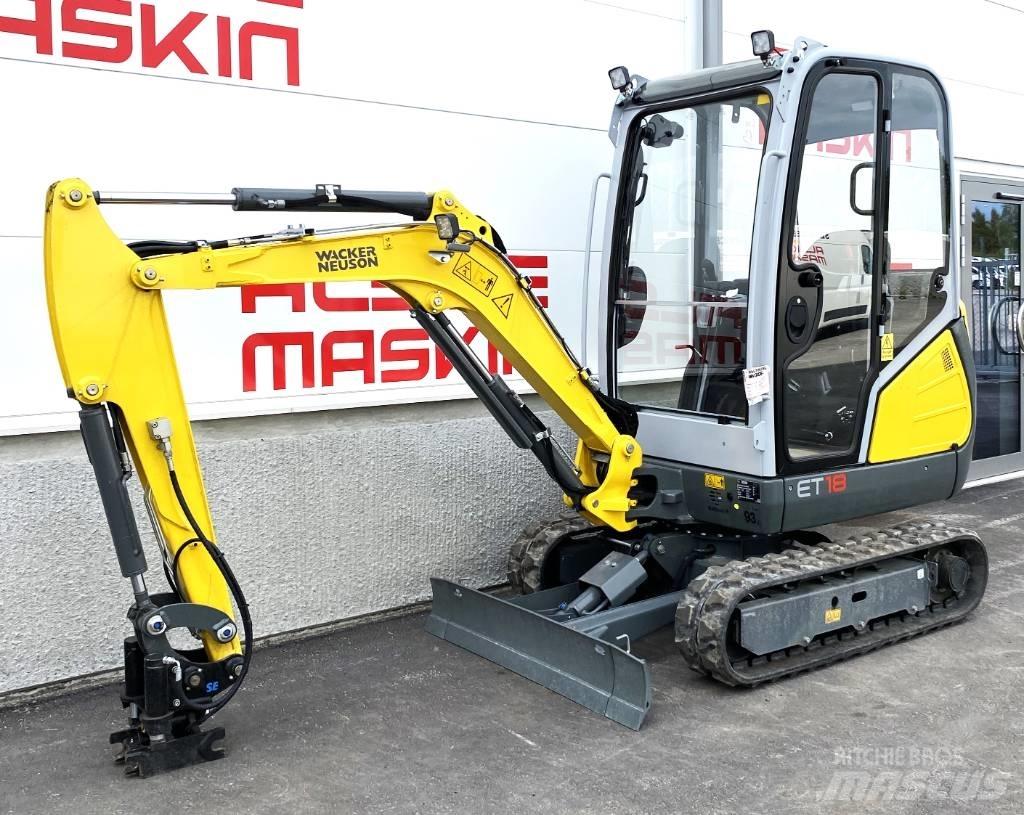 Wacker Neuson ET 18 Minigrävare < 7t