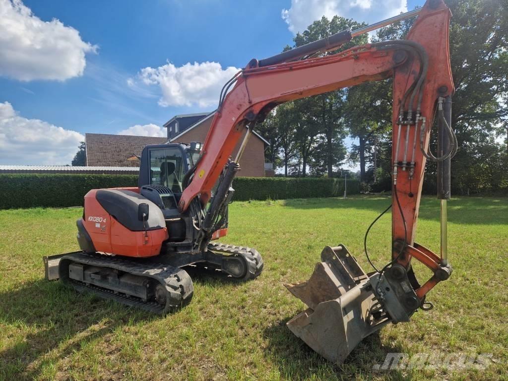 Kubota KX 080-4 Midigrävmaskiner 7t - 12t