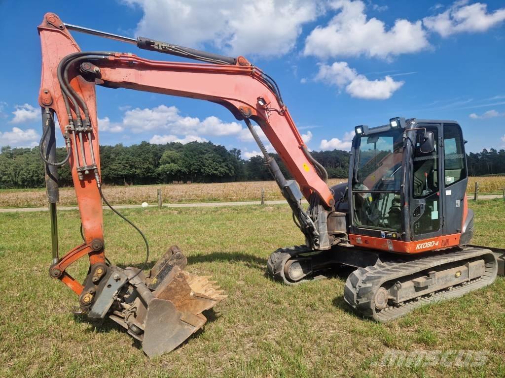 Kubota KX 080-4 Midigrävmaskiner 7t - 12t