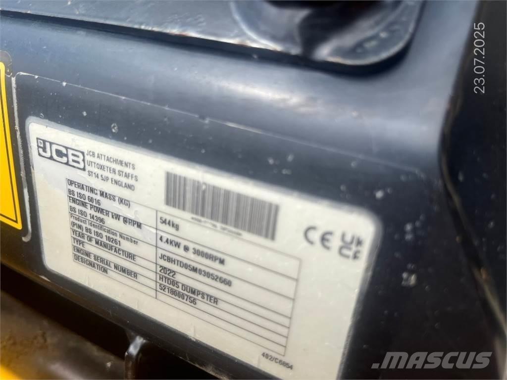 JCB HTD5 Minidumprar