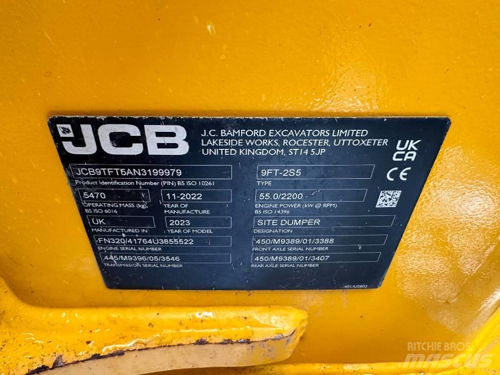 JCB 9 Ton Dumper Minidumprar