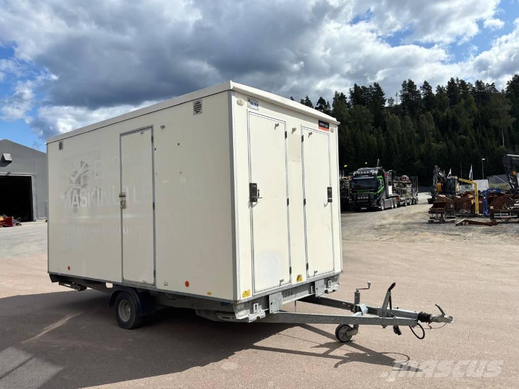  !! SOLD !! Scanvogn S/A Byggbaracker