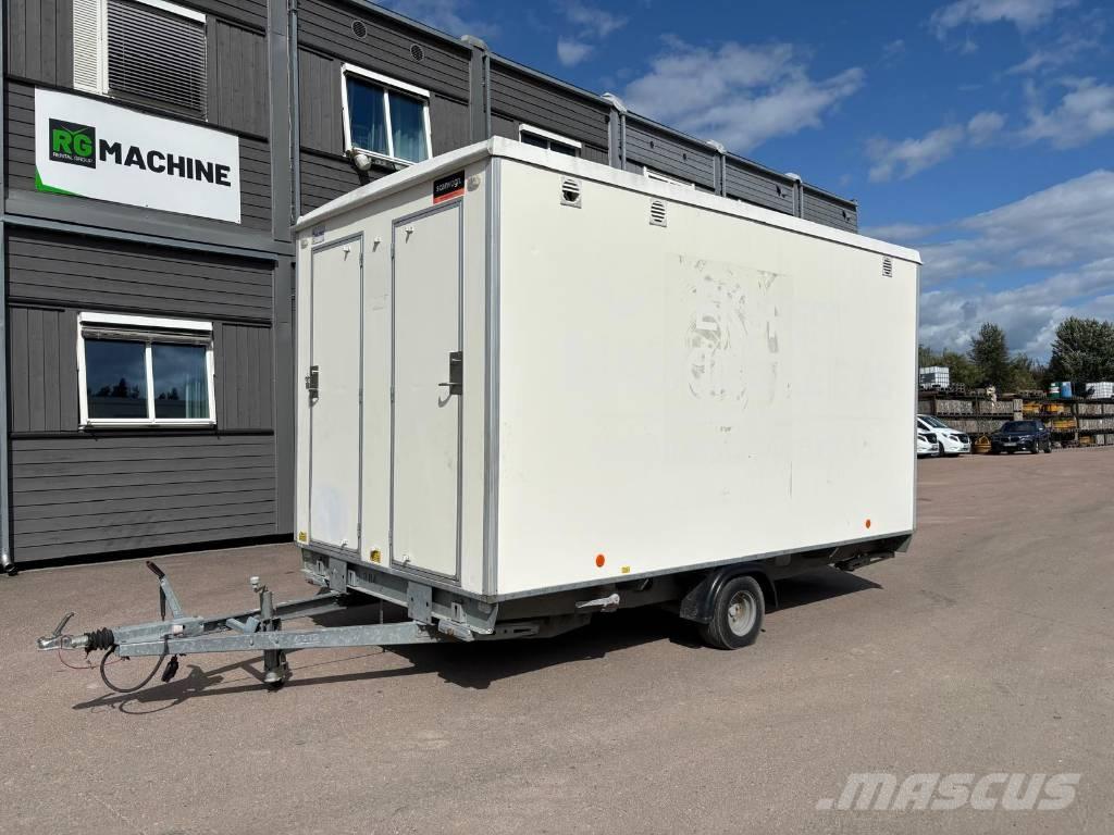  !! SOLD !! Scanvogn S/A Byggbaracker