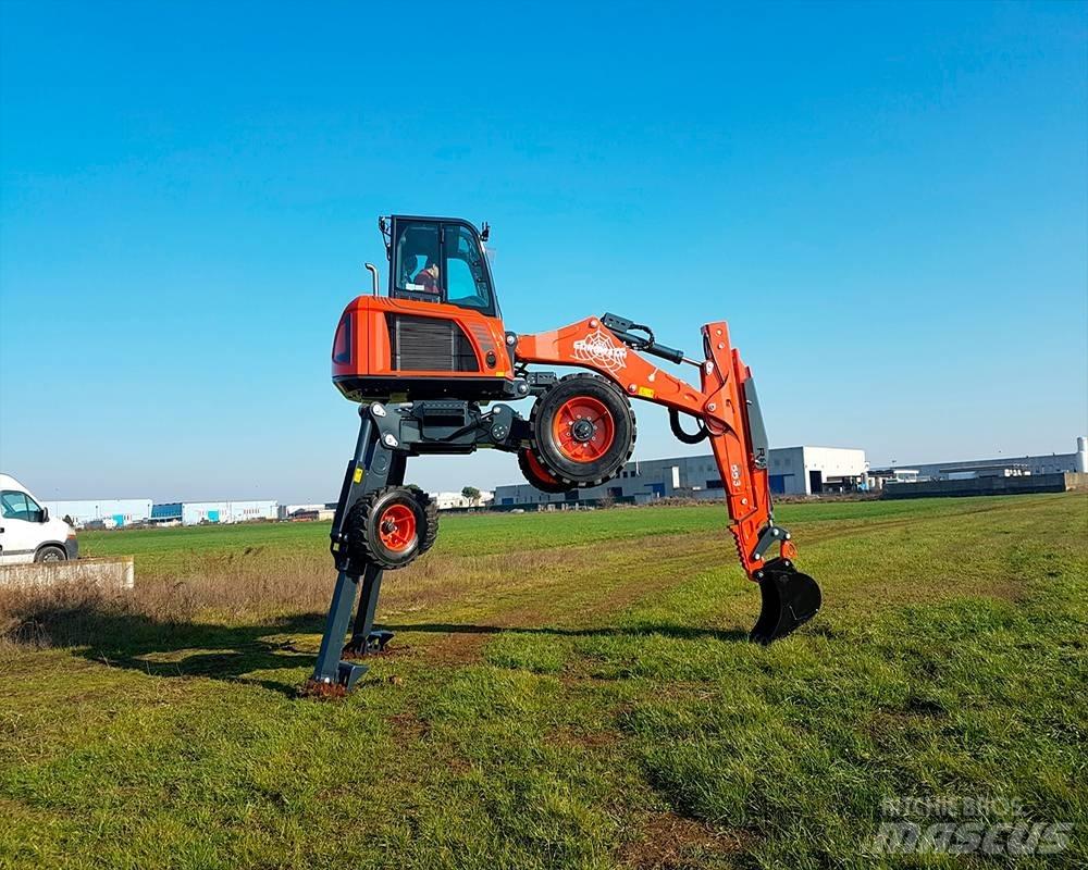 Euromach R555 Amfibiska grävmaskiner