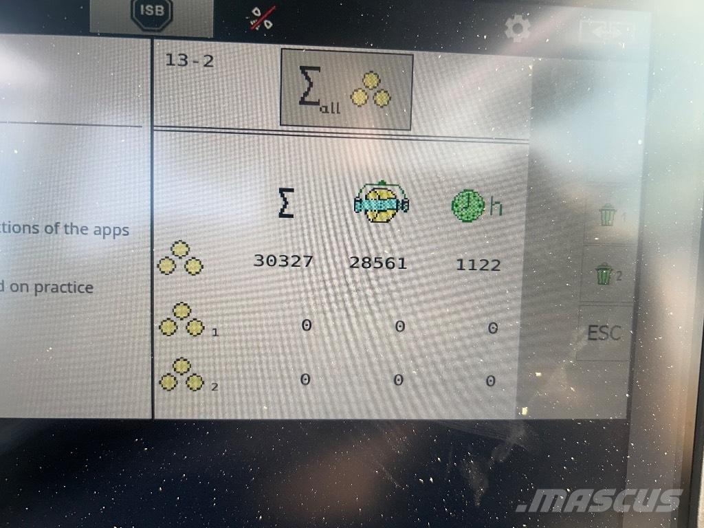 Krone CF1550XC Rundbalspressar